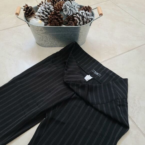 V&X juniors formal black slack pants with white stripes - Picture 16 of 16